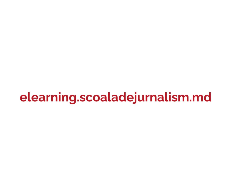 Două cursuri online, lansate de Școala de Jurnalism din Moldova