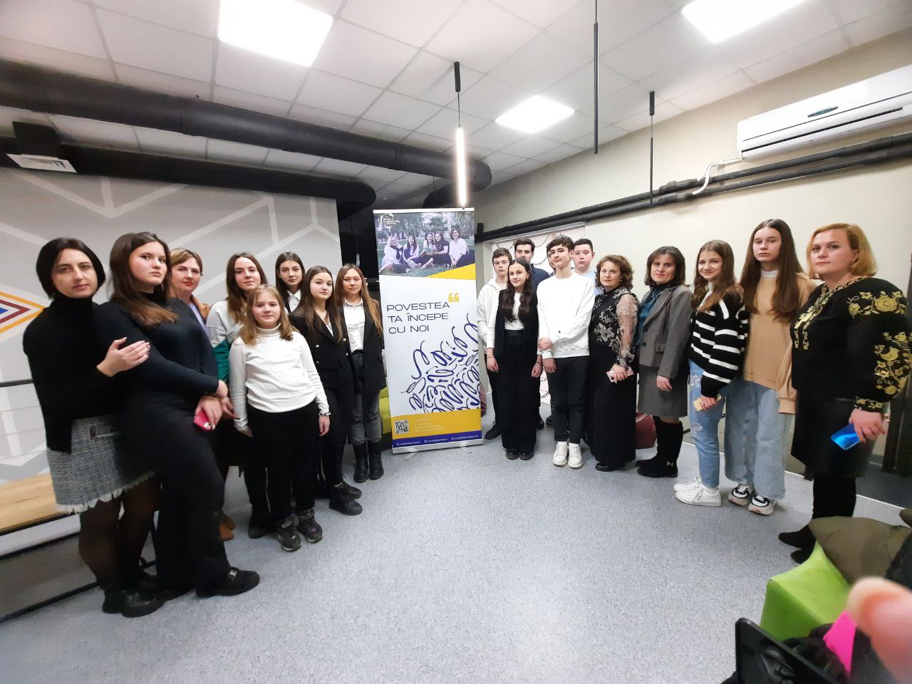 Elevi și profesori din Bălți, Fălești și Sângerei, în vizită la Școala de Jurnalism din Moldova