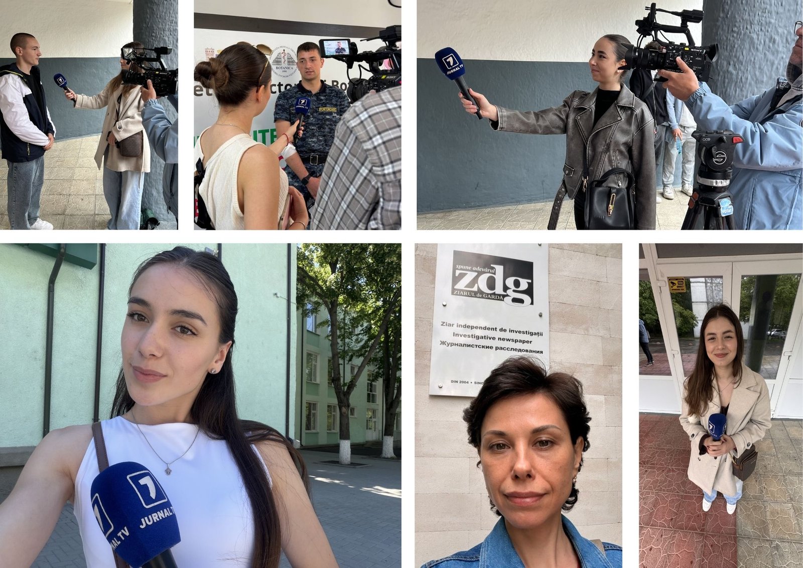 Zece stagiari dau canicula pe știri fierbinți