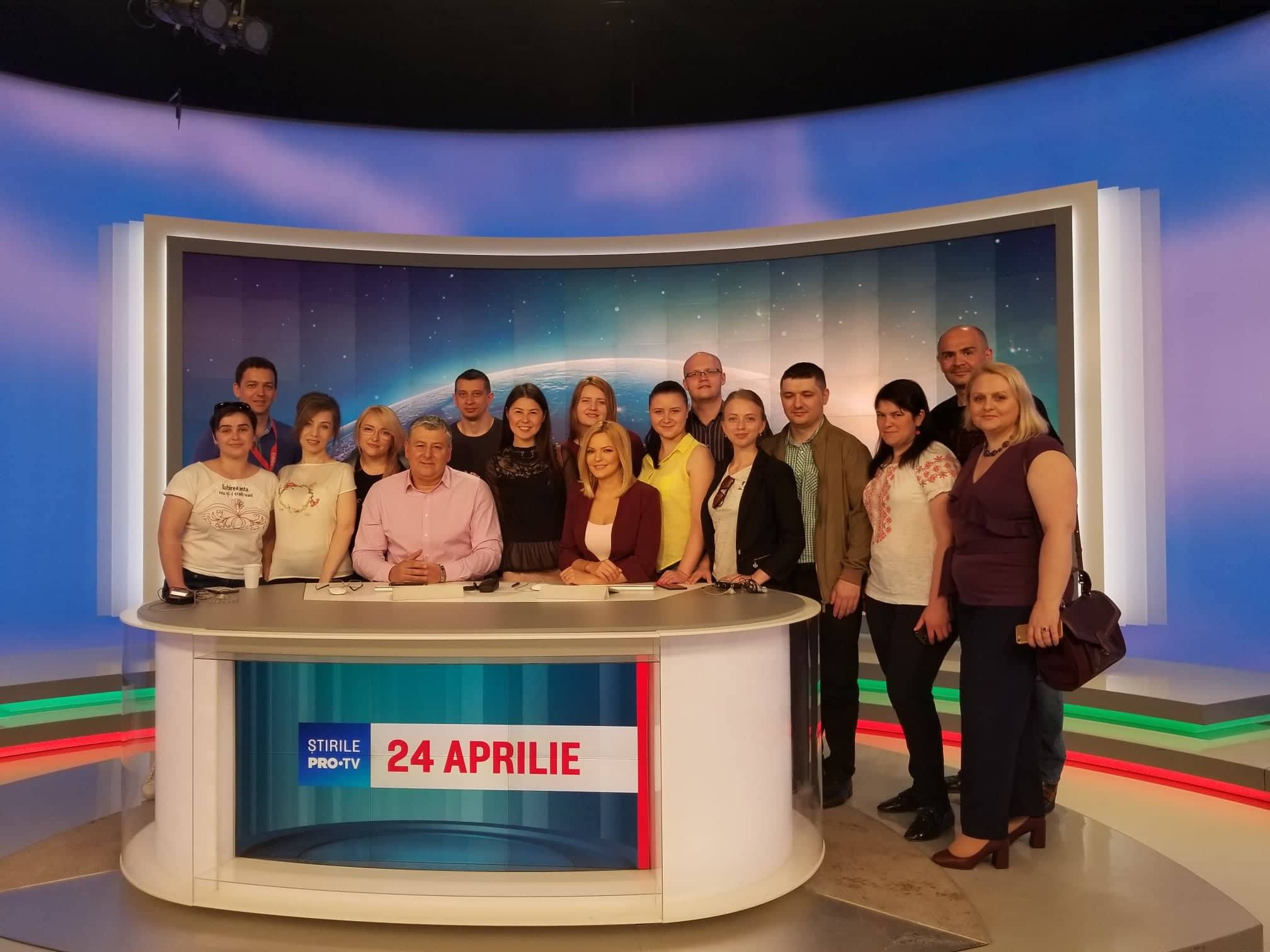 Студенты ВШЖ в третий раз посетили средства массовой информации в Бухаресте